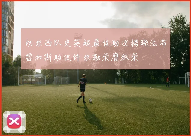 切尔西队史英超最佳助攻揭晓法布雷加斯助攻许尔勒荣膺殊荣