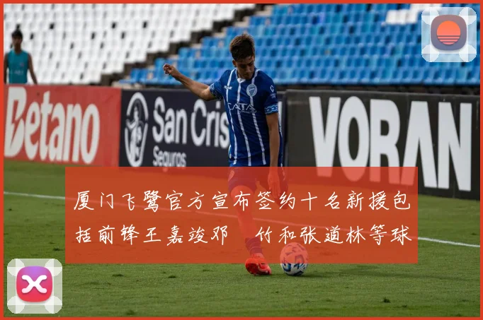 厦门飞鹭官方宣布签约十名新援包括前锋王嘉竣邓棽竹和张道林等球员